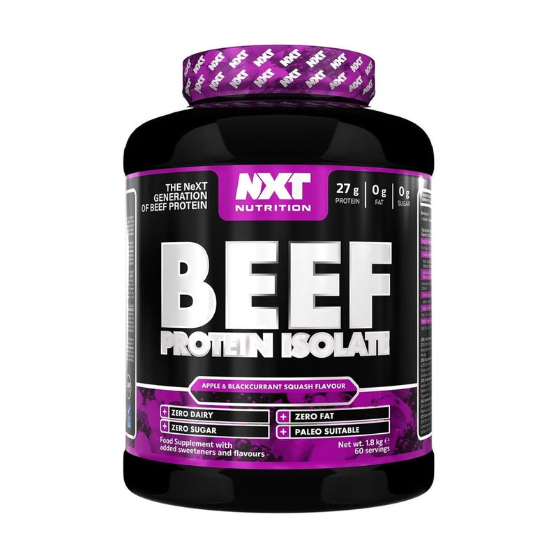Nxt Beef Protein Isolate Apple & Blackcurrant 1.8kg