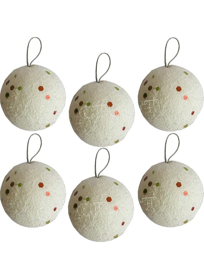 12 pieces - Classic Christmas Tree Decoration Ball Hanging Ornaments - Image 1