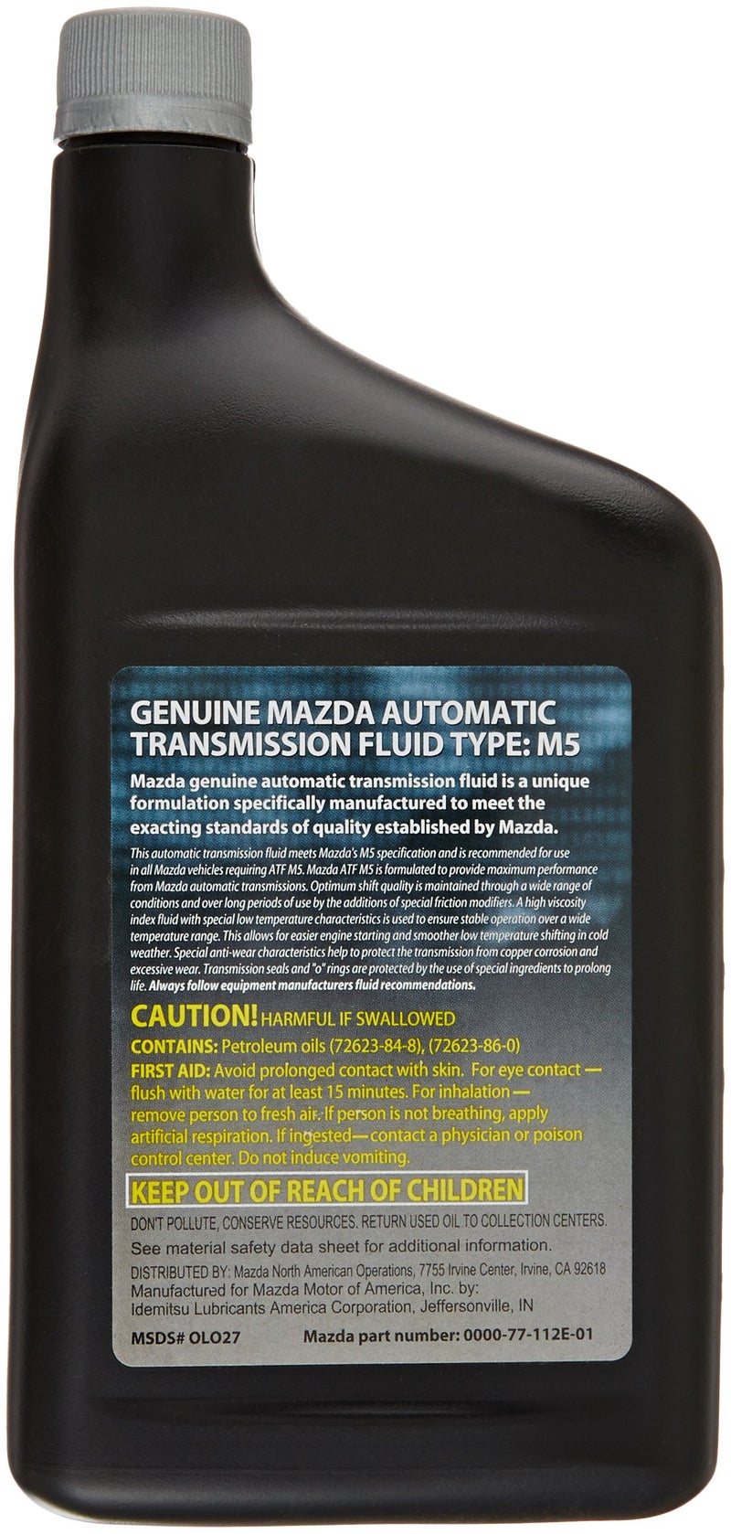 mazda Genuine Mazda 0000-77-112E-01 Transmission Fluid - Image 2