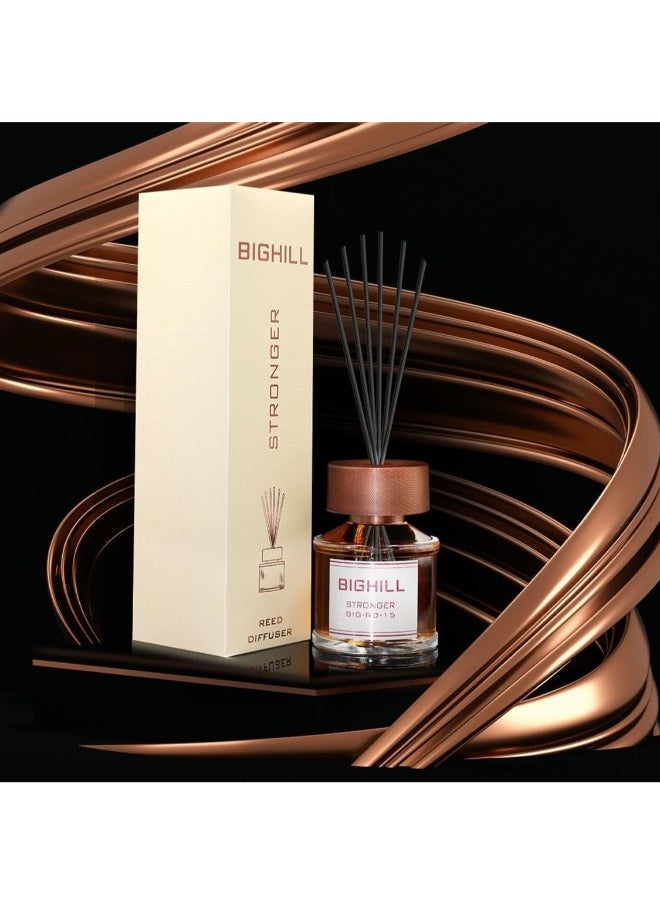 BIGHILL - BIGHIL EXCLUSIVE AROMA DIFFUSER WITH STICKS–STRONGER 120ML - Image 1