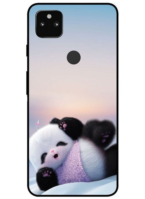 Protective Case Cover For Google Pixel 5A 5G Smart Series Printed Protective Case Cover for Google Pixel 5A 5G Panda