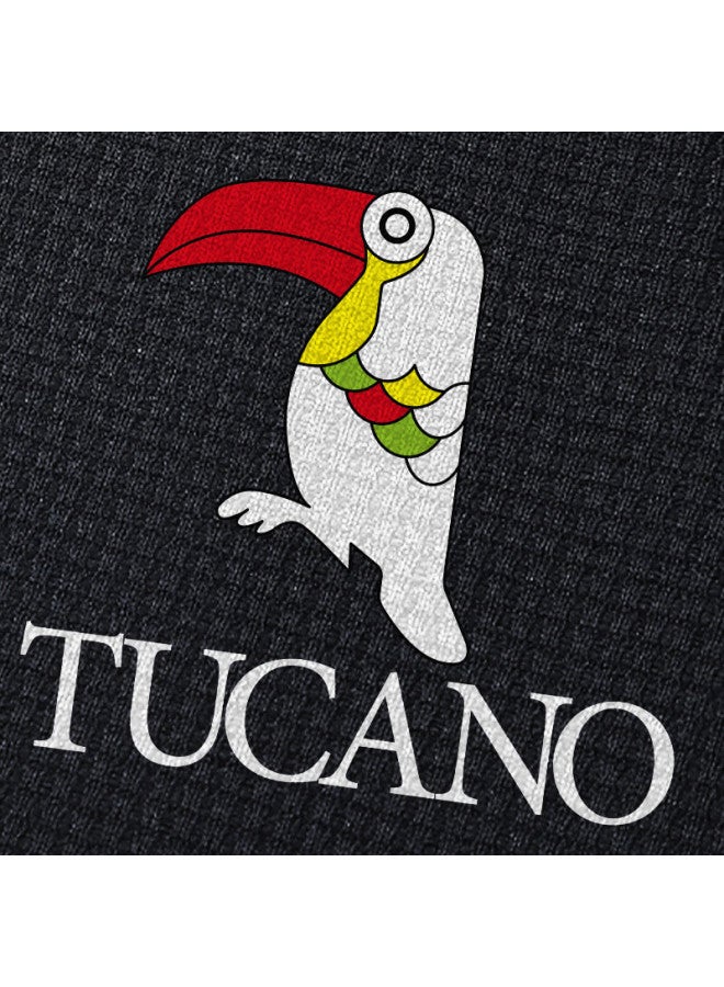 Tucano Men's Business Casual Solid Color Round Neck Classic Long Sleeve T-shirt Top Men's Wear Bean Green M - Image 2