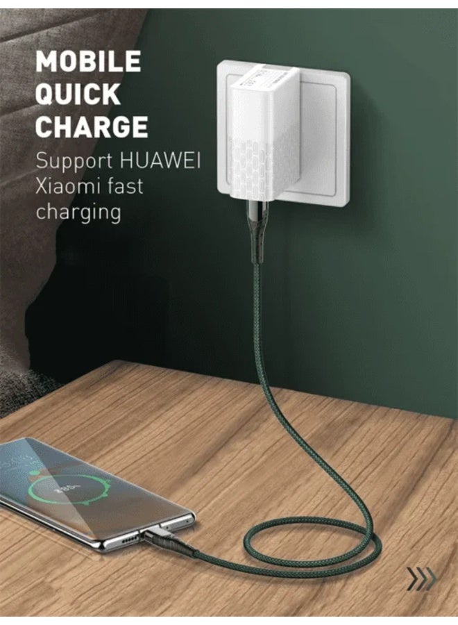 لدنيو LC101 | كابل LDNIO للشحن السريع بقدرة 65 واط، من نوع Type-C إلى Type-C — بطول 1 متر - Image 4