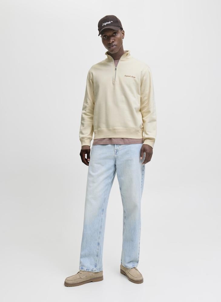 JACK & JONES Logo half Zip Sweatshirt  - Image 1