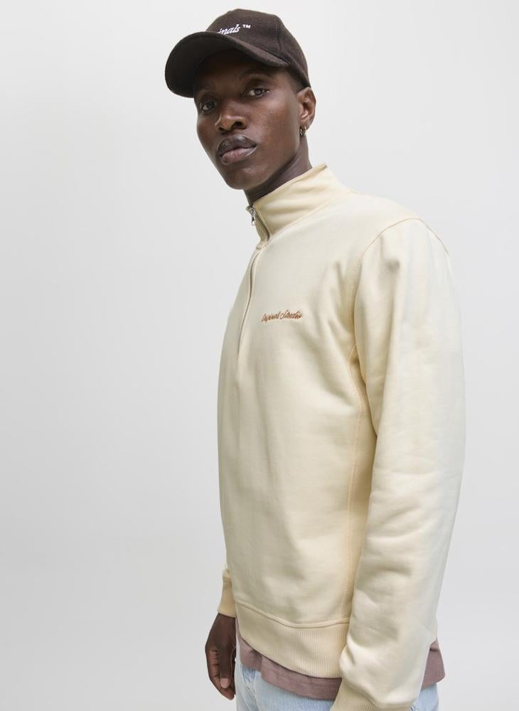 JACK & JONES Logo half Zip Sweatshirt  - Image 5