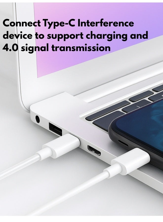 Type-C to Type-C PD Cable – 2M Extra Long, Fast Charging & Data Sync, Rugged Braided Build, Universal Compatibility, Reliable Power for Work & Play - Image 4