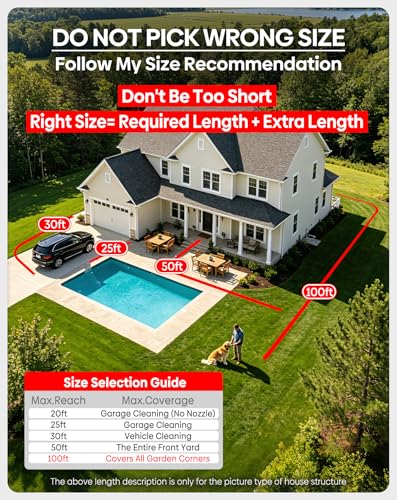 BlueGarden NonExpandable Metal Garden Hose 30 Feet with Sprayer Nozzle Flexible No Kinking Lightweight Heavy Duty Water Pipe Stainless Steel Outdoor Water Hose for Yard 30 ft Male to Female Connector - Image 3