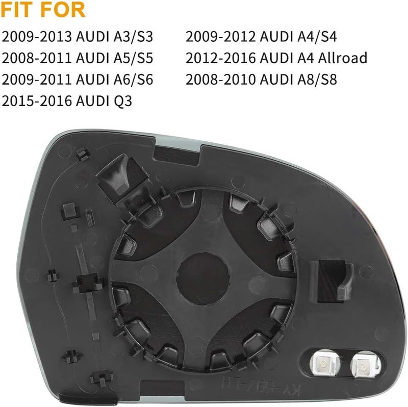 DEMULAX Heated Side Mirror Glass for A3 S3 A4 S4 Skoda - Image 3
