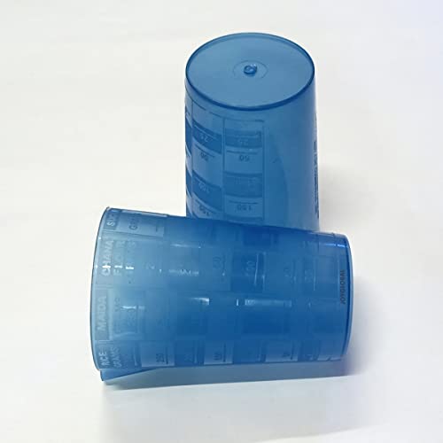 JoyGlobal Measuring Glass - Blue Color - Image 2