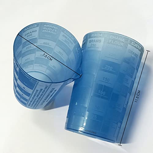 JoyGlobal Measuring Glass - Blue Color - Image 3