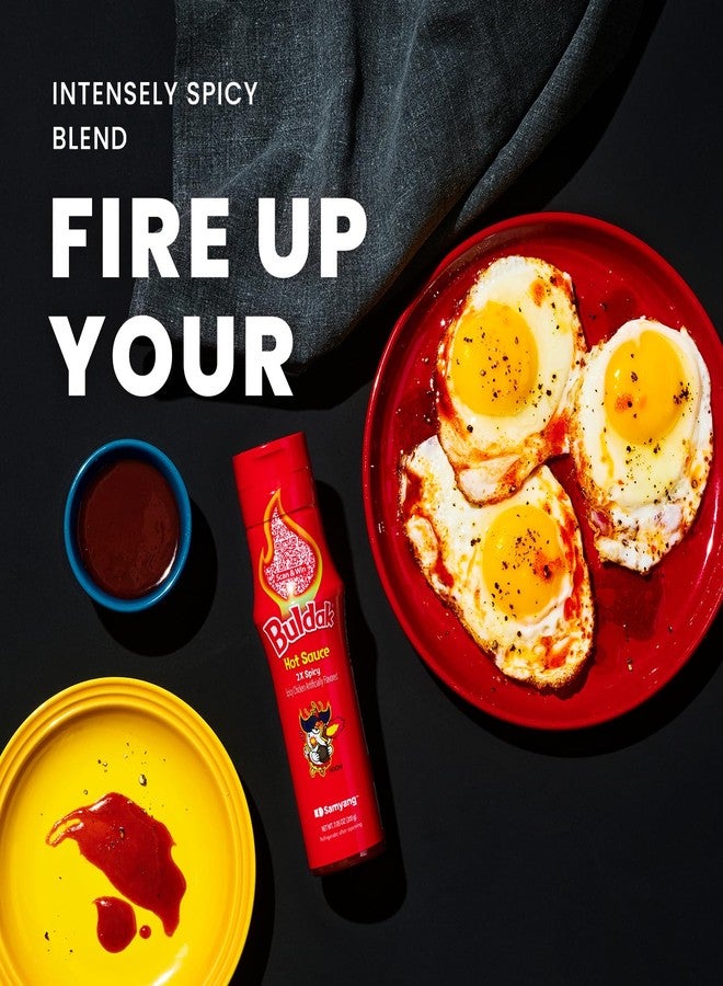 Samyang Buldak Hot Sauce - 2X Spicy, Korean Spicy Hot Chicken 2X Flavor Sauce [5.57 fl oz (200g) x 2 pack] - Image 4