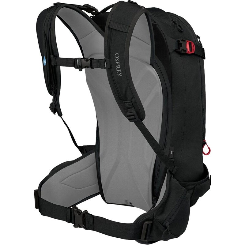 OSPREY Osprey Kamber 30 Men's Backcountry Ski and Snowboard Backpack, Black  - Image 2