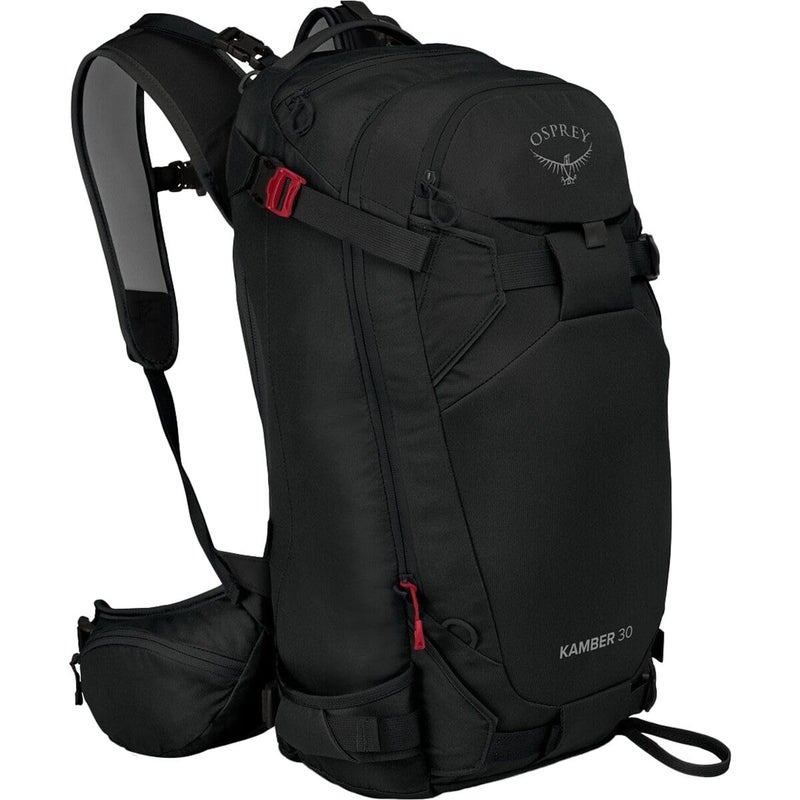 OSPREY Osprey Kamber 30 Men's Backcountry Ski and Snowboard Backpack, Black  - Image 1