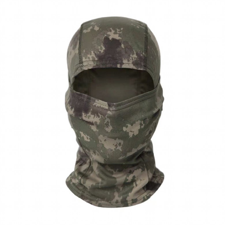 Generic Amazon Outdoor Riding Mask Pullover Sunscreen Windproof Mask Breathable Hat Self-propelled Motorcycle Sports Headgear Zebra Jungle 