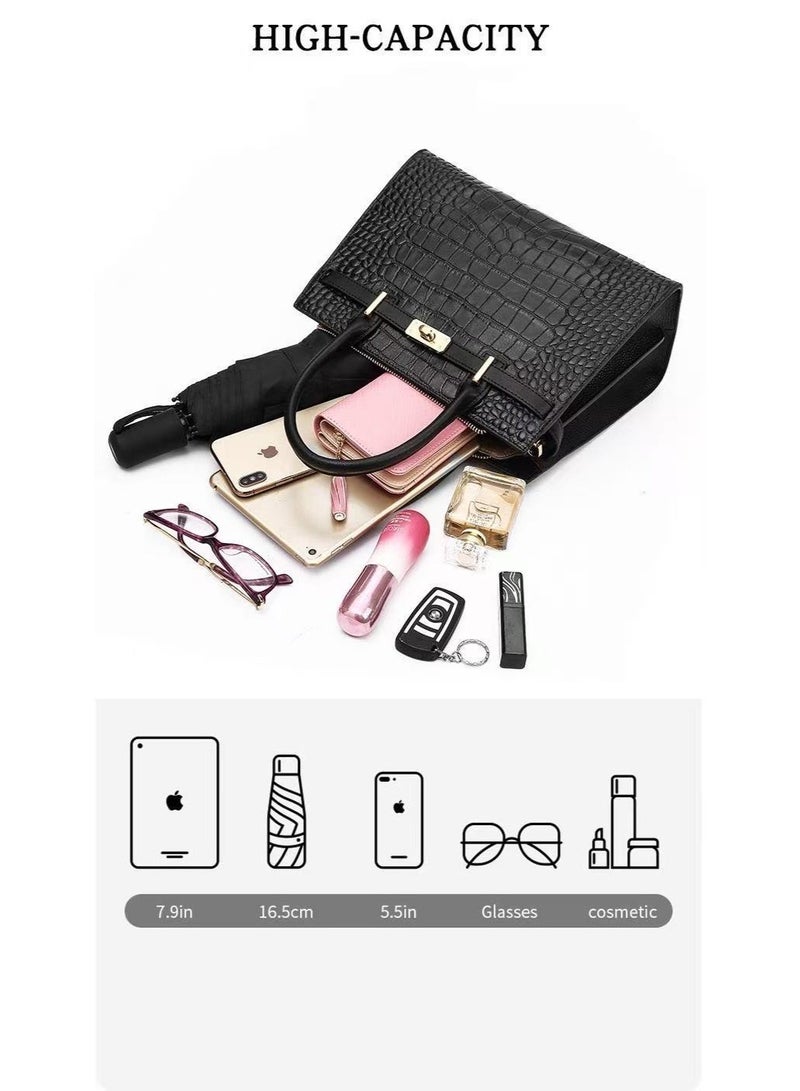 New Arrival Leather Crossbody & Handbag for Women – Large Capacity Kelly Bag - Image 5