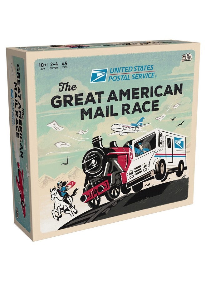 Spin Master Games USPS Great American Mail Race: A Letter-Carrying Family Board Game for Kids 10+ and Adults - Image 1
