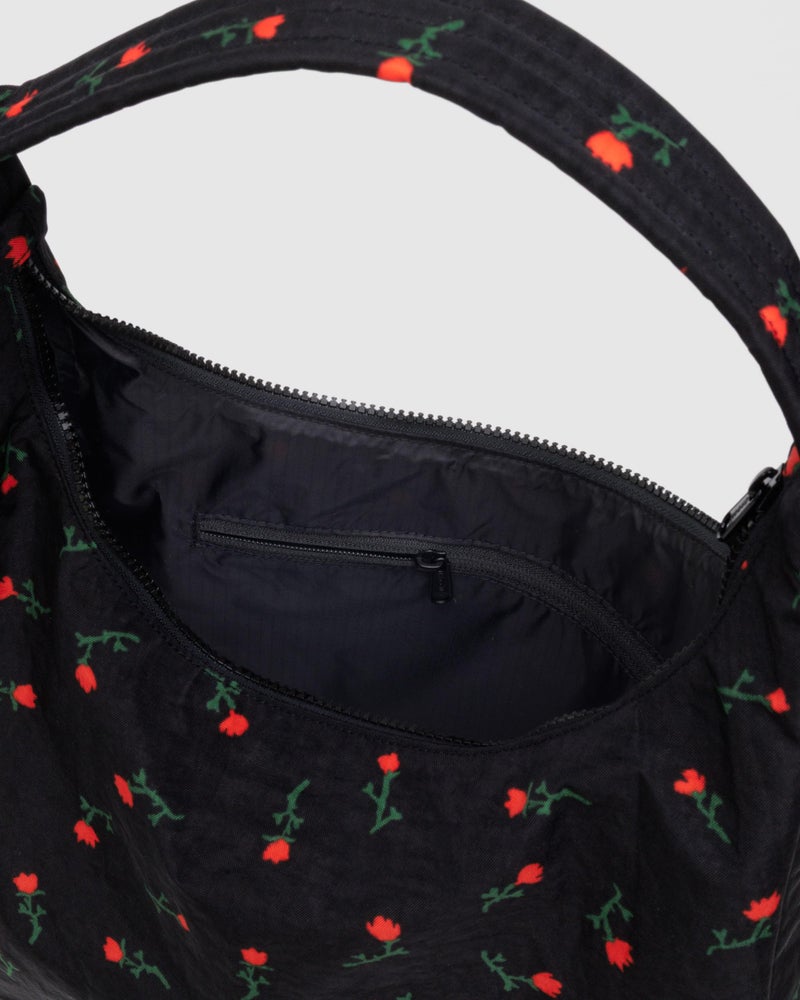 BAGGU Nylon Shoulder Bag - Painted Wildflower - Image 3