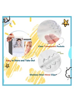 سيوسي A5 KPOP Photocard Binder 160 جيوب KPOP Photocard حامل كتاب Photocard جمع كتاب حماة بطاقة إعادة الملء 6 حلقة بطاقة الصور الموثق ألبوم الصور لصور الكاميرا الصغيرة  - Image 4