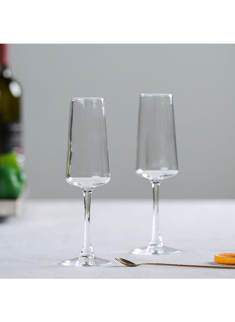 DANUBE HOME Minetta 4-Piece Champagne Glass 230ML  - Image 3