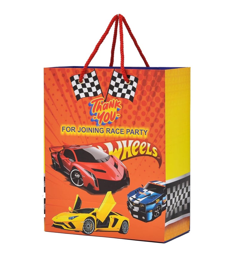 PPJ Happy Birthday Thank You Cars Theme Party 30 Pcs Paper Carry Bag 10 Inch X 8 Inch X 4 Inch Return GiftHappy BirthdayReturn GiftsGiftsGift BagsGift Covers Pack Of 30Multicolour