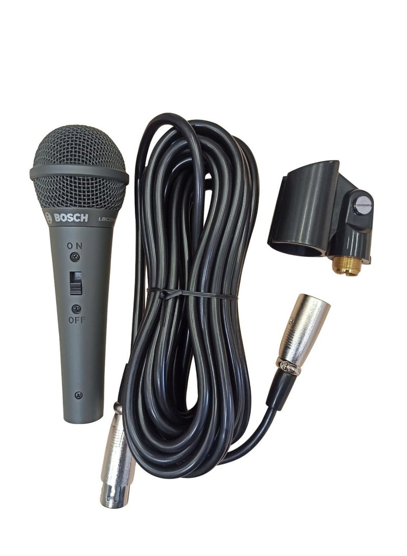 بوش ميكروفون يدوي ديناميك احادي الاتجاه LBC2900/20مع وصله XLR - Image 2
