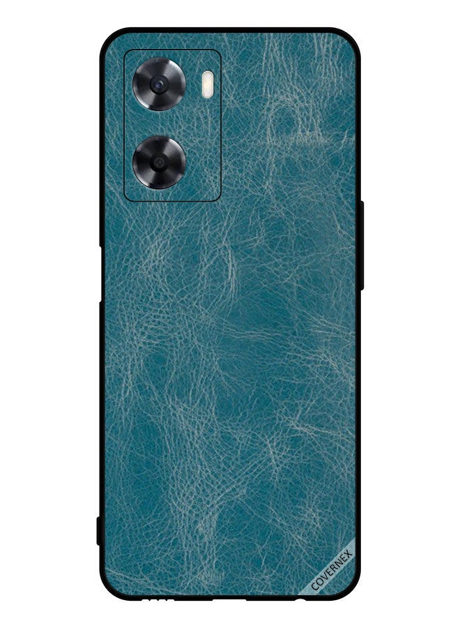 Covernex Protective Case Cover For Oppo A77s Vintage Leather Pattern - Image 1