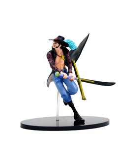 Trunkin Trunkin One Piece Dracule Mihawk Action Figure Model Anime Figurine PVC Cartoon Miniature Collectible Toys  - Image 1