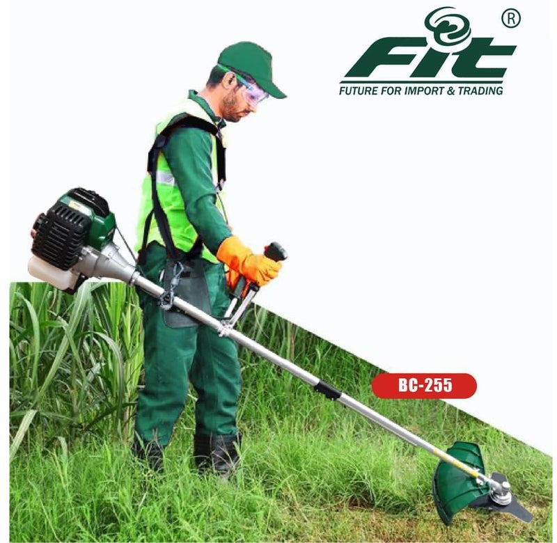 FIT Gasoline Grass Trimmer 44cm Cutting Width (10-Inch Blade) – Powerful Lawn Mower for Gardens & Farms - Image 2