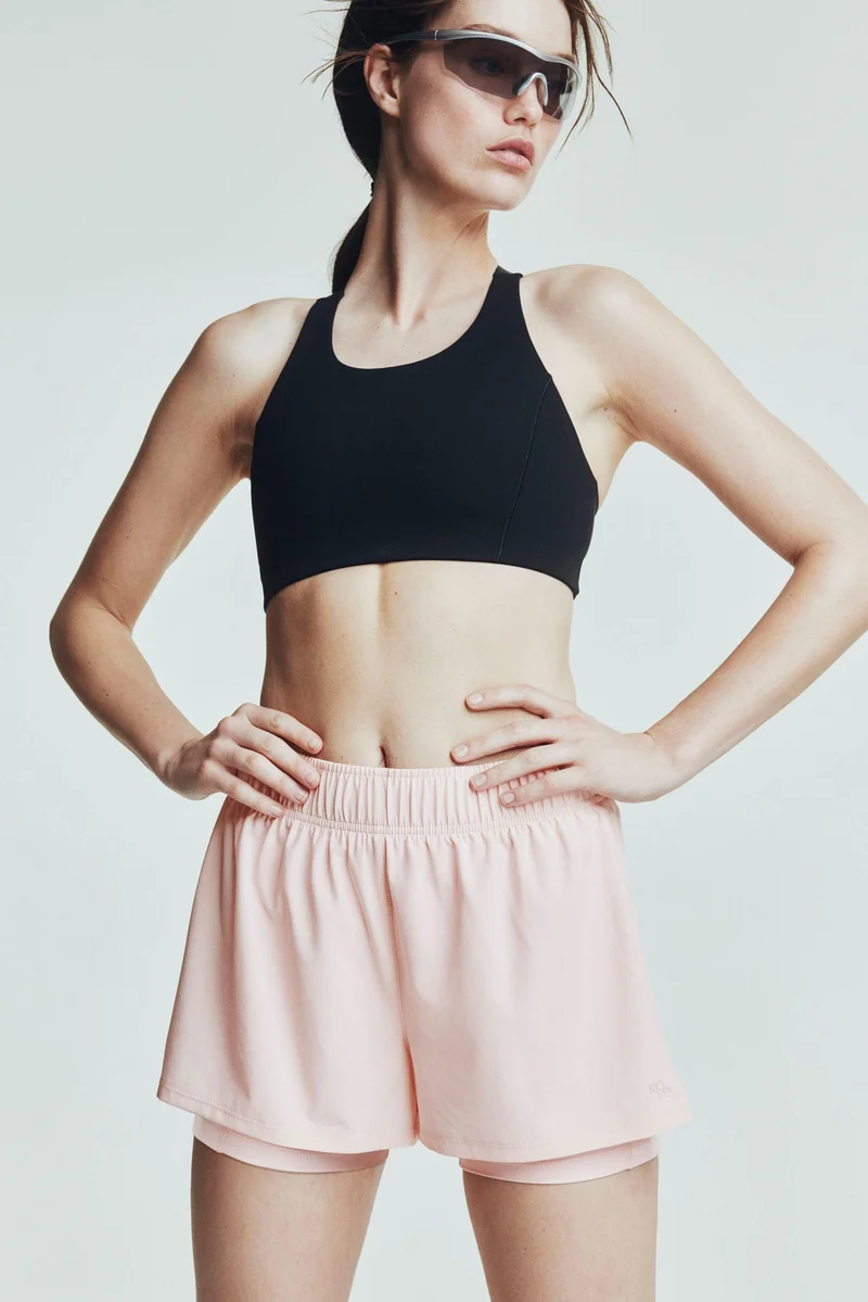 H&M Double-layered running shorts in DryMove™