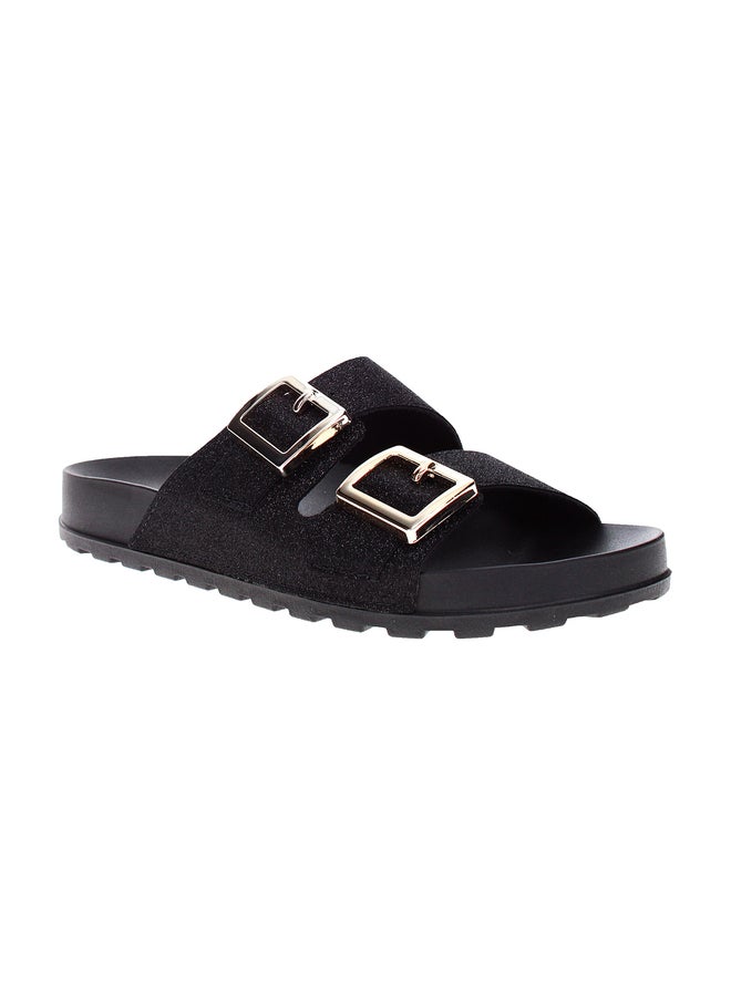 MOLECA Embellished Open Toe Flat Sandals - Image 4