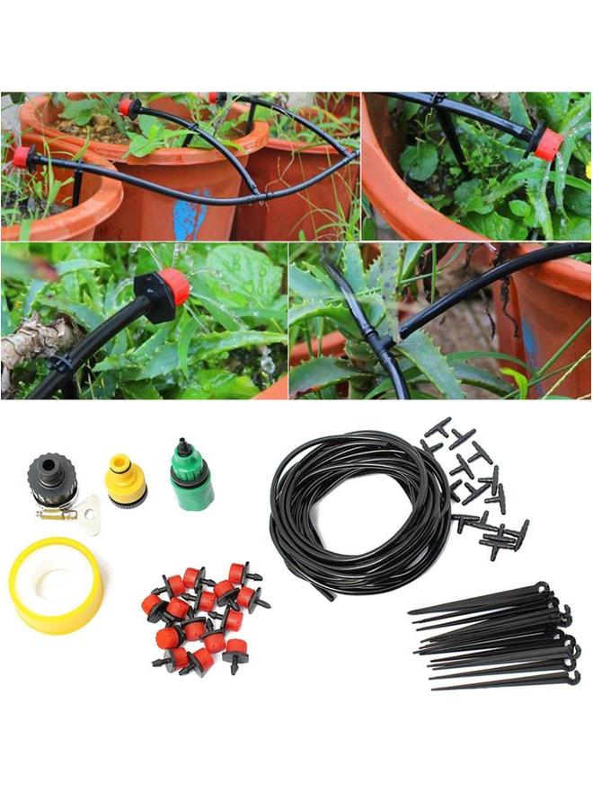 HALAMODO 30 PCS Mist Irrigation Kits Accessories, Blank Distribution Tubing, Watering System, Automatic Drip Kit, Sprinkler Nozzle Set, for Garden Greenhouse Flower Bed  - Image 4