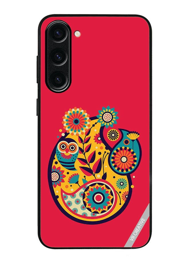 VR CREATIVE Protective Case Cover For Samsung Galaxy S23 FE Mandala Art Design Multicolour