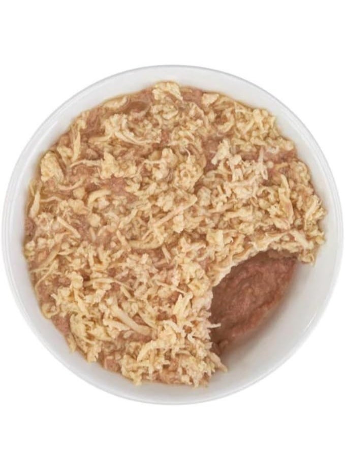 شيسر طعام شيسير سيلفر الرطب الكامل مع الدجاج والبط للقطط المسنة، 70 جرام - Image 5