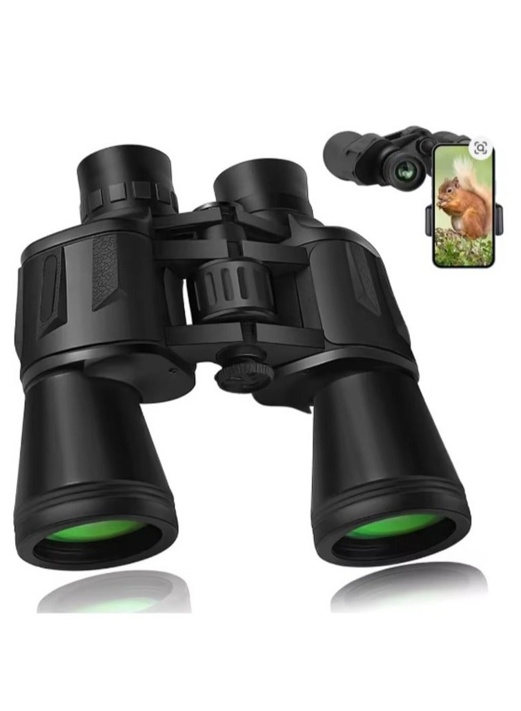 Professional Binoculars for Adults with Smartphone Adapter – BAK4 Prism & FMC Lens, High-Power Tactical Binoculars for Hiking, Bird Watching, and Outdoor Adventures - Image 1