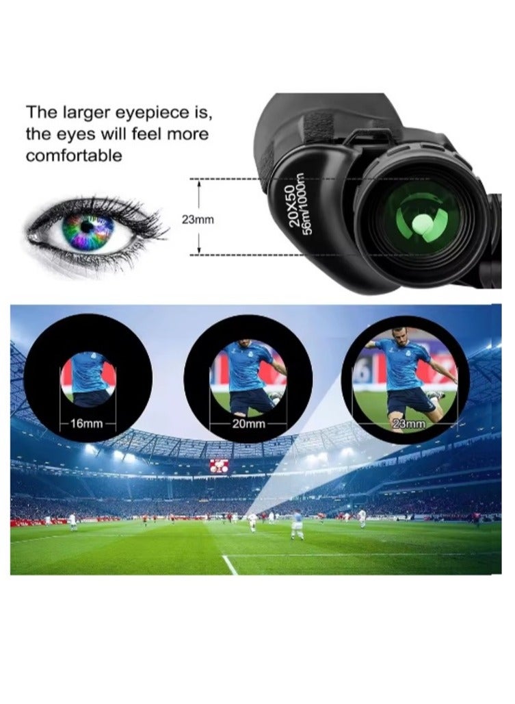 Professional Binoculars for Adults with Smartphone Adapter – BAK4 Prism & FMC Lens, High-Power Tactical Binoculars for Hiking, Bird Watching, and Outdoor Adventures - Image 2