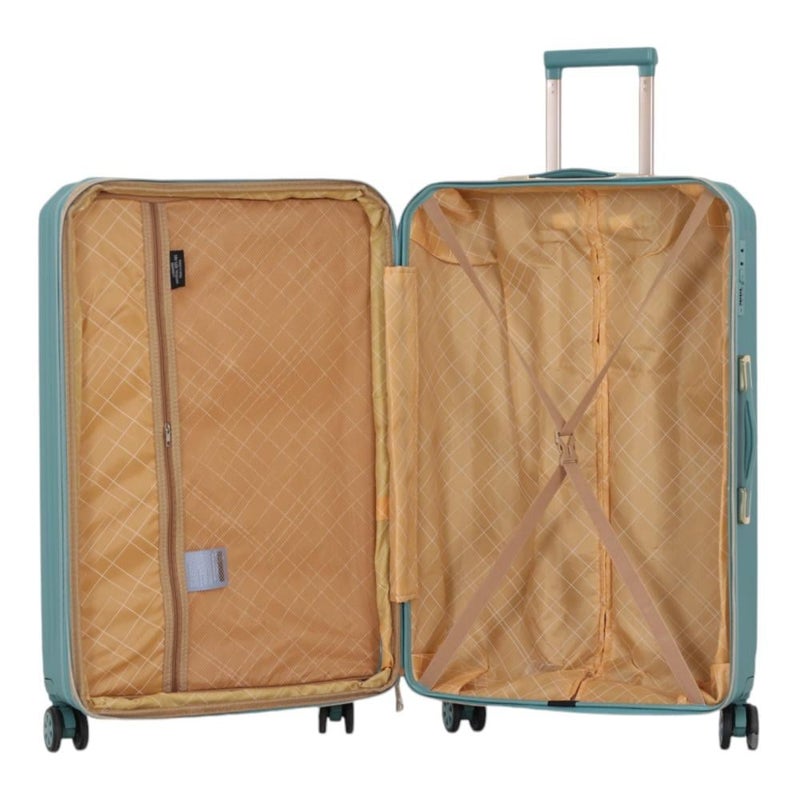 DIMA Bride's Dabash Travel Bag Set - 7 Pieces Includes 5 Trolley Bags and 2 Makeup Bags - Double Zipper Expansion Case - Dima Brand - Image 4