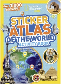 World Atlas Sticker Activity Book: Over 200 Stickers  - Image 1