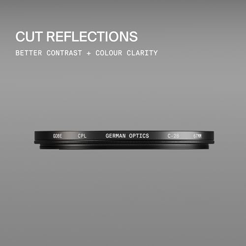 Gobe 55mm Circular Polarizing (CPL) Lens Filter (Pro) - Image 3