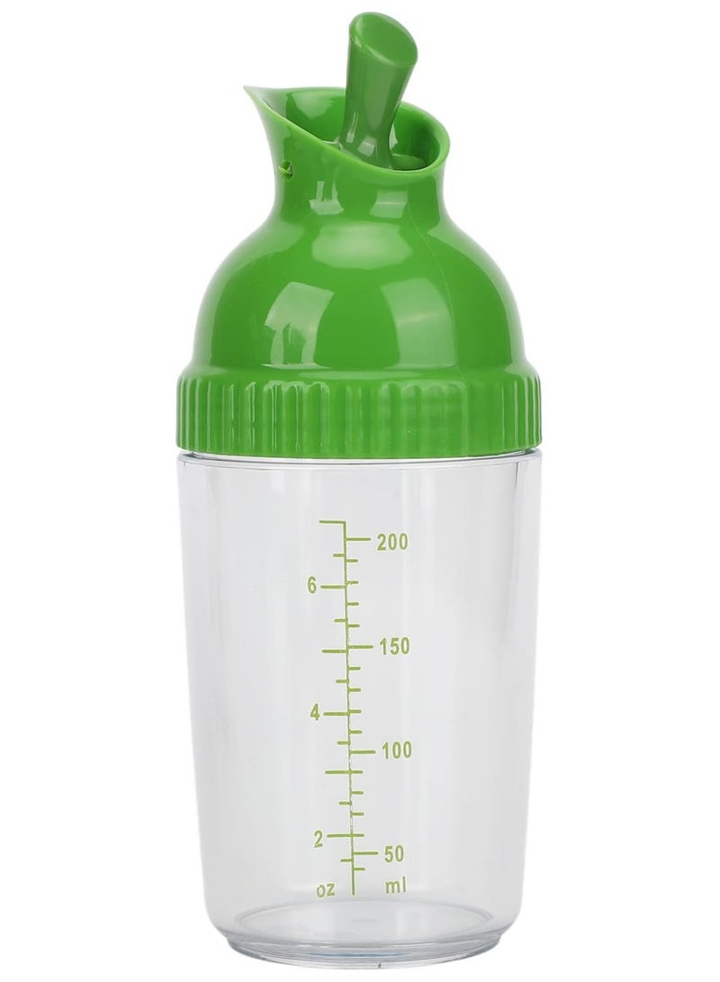 Oasisgalore Salad Dressing Container and Shaker Mixer: SaladMaster Shaker Bottle for Perfect Dressings(Green） - Image 2