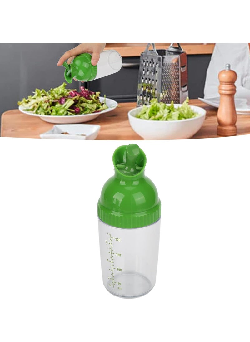 Oasisgalore Salad Dressing Container and Shaker Mixer: SaladMaster Shaker Bottle for Perfect Dressings(Green）  - Image 2
