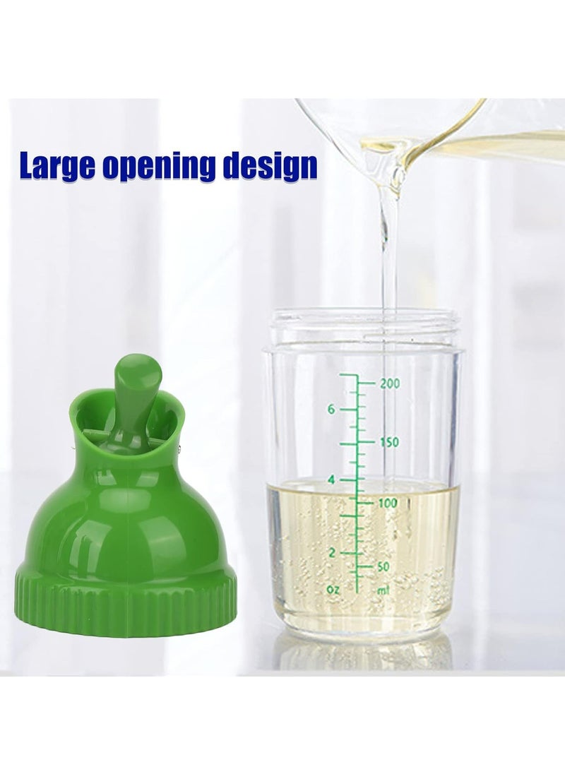 Oasisgalore Salad Dressing Container and Shaker Mixer: SaladMaster Shaker Bottle for Perfect Dressings(Green）  - Image 4