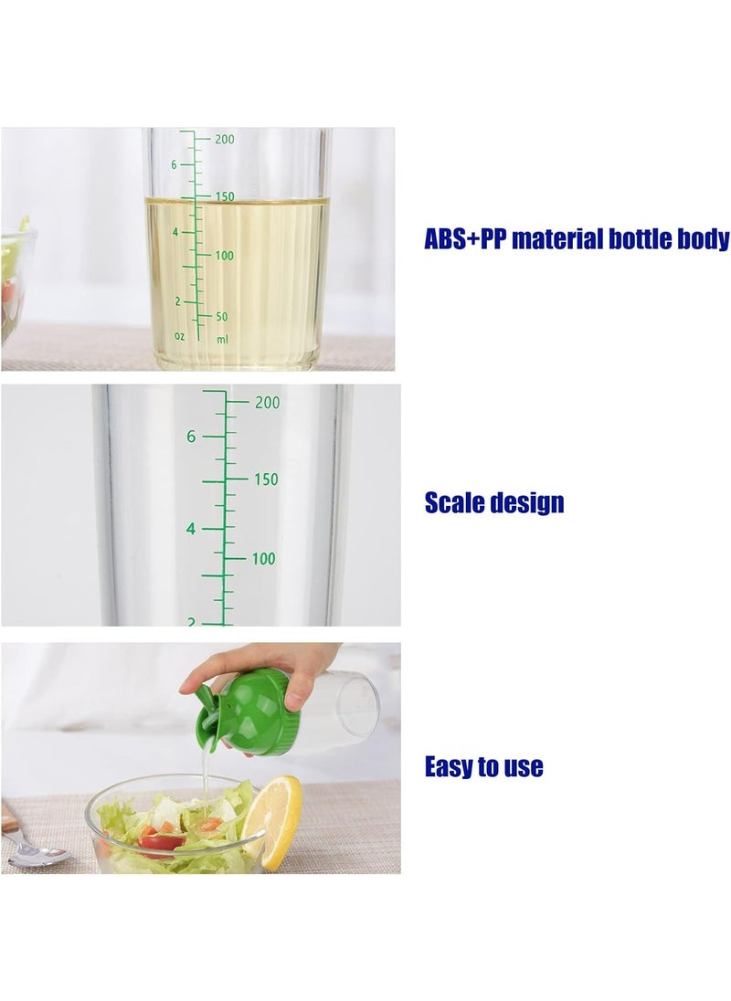 Oasisgalore Salad Dressing Container and Shaker Mixer: SaladMaster Shaker Bottle for Perfect Dressings(Green）  - Image 5