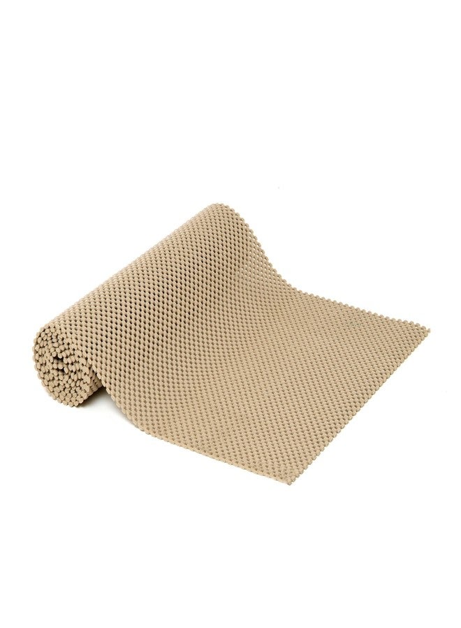 Con-Tact Brand Grip Premium Shelf Liner, Thick and Non-Adhesive Drawer Liner, Multi-Purpose and Easy to Use, 20" x 4', Taupe, Pack of 1 - Image 4