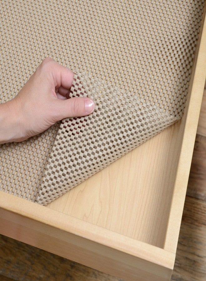 Con-Tact Brand Grip Premium Shelf Liner, Thick and Non-Adhesive Drawer Liner, Multi-Purpose and Easy to Use, 20" x 4', Taupe, Pack of 1 - Image 3