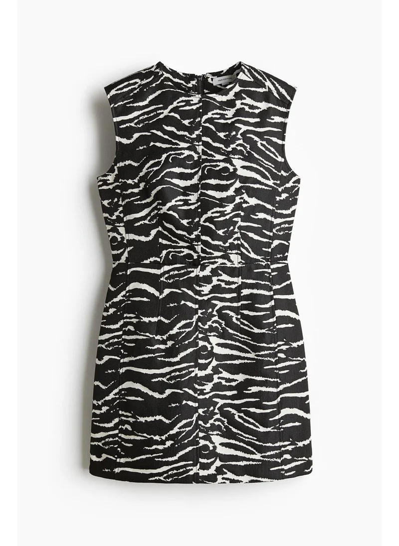 H&M Jacquard-weave mini dress