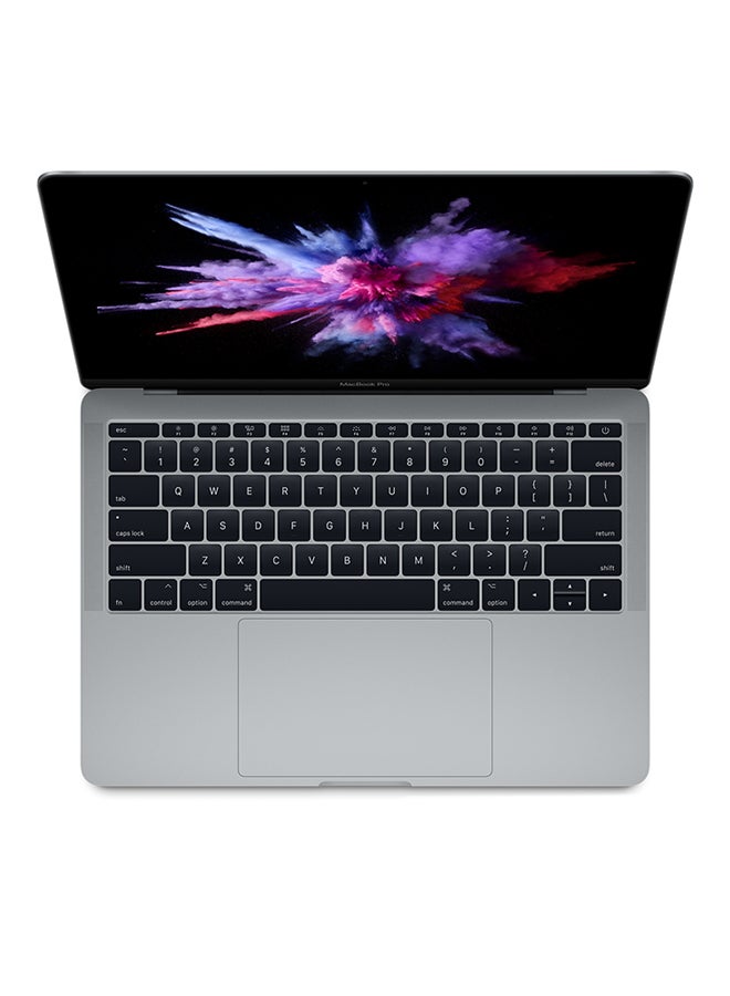 ابل  لابتوب ماك بوك برو مزود بشاشة مقاس 13 بوصة، معالج كور i5 / ذاكرة رام سعة 8 جيجابايت/ محرك أقراص SSD سعة 256 جيجابايت/ بطاقة رسومات مدمجة مع لوحة مفاتيح باللغة الإنجليزية - إصدار 2017 رمادي فلكي - Image 4