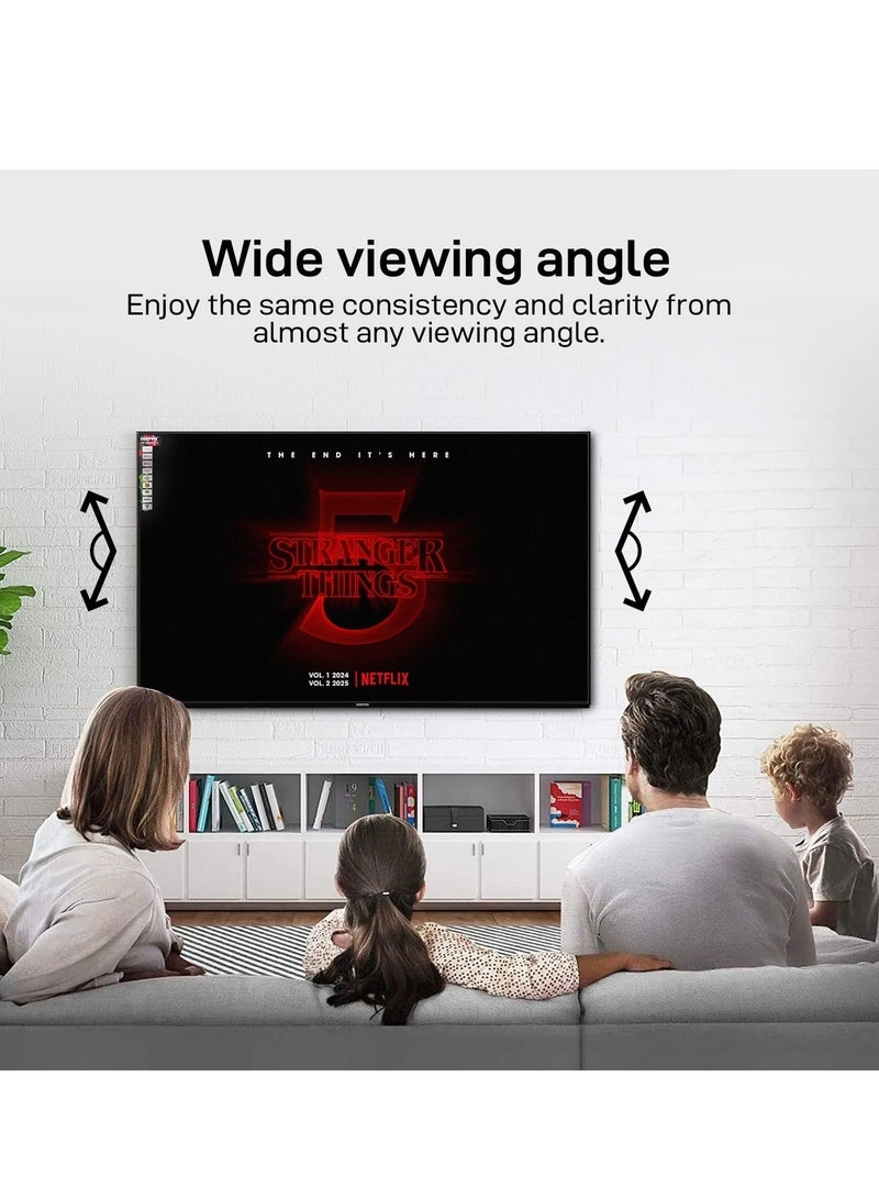 GEEPAS 75" Ultra HD Smart LED TV | Frameless Design, Wide Viewing Angle | Multiple Connectivity, HDMI, USB Ports, Bluetooth Connectivity, | English Remote Control, Home Entertainment and Streaming | GLED7523SXUHD - Image 2