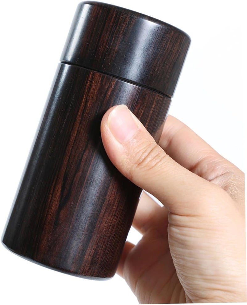 Tight fitted parts Cabilock Mini Rosewood Memorial Keepsake Urn for Pet and Human Ashes, 1.5 X 3 Inch Wooden Decorative Jar with Tight Secure Seal, Classic Elegant Design for Home Display and Funeral Precision made General need oriented design KSA market popular practical build Advanced compact design Experience optimized build Multi usage Heavy load resistant Ready goods scheduled ship Permanent & temporary usable Market aligned local stock Periodic stock arrangement Cross product compatible Long use oriented quality Main road full logistics cover Most item matching trendy design Daily life matching design Riyadh Jeddah Dammam ship Wide range compatible material Reliable daily use design Spec compliant trusted quality Various size alternatives Dust proof Demand fit global economical quality Classic design alternatives - Image 4