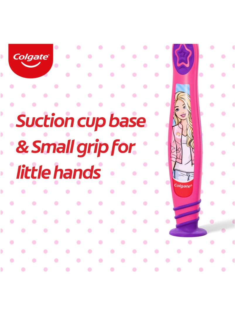 Colgate - Kids 6+ years Barbie Extra Soft Toothbrush 1 Pc - Image 1