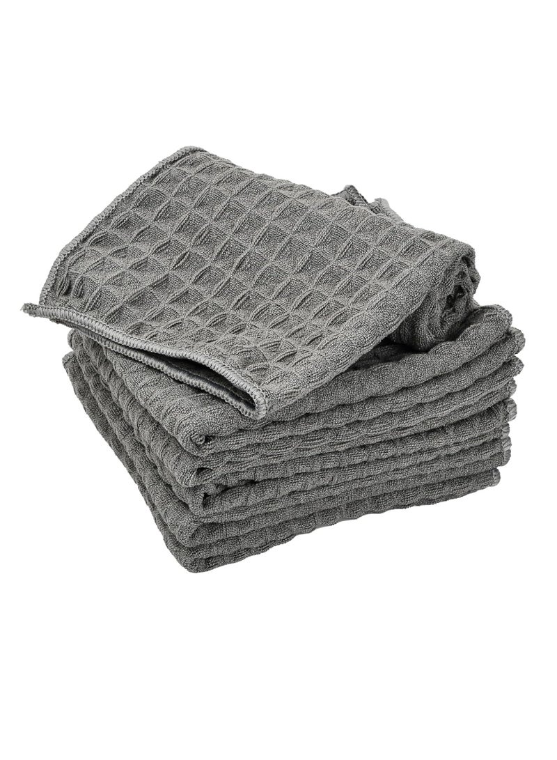 Oasisgalore 6PCS Washcloths Small Towel for Everyday Use，Ultra-Soft and Quick-Dry Design, Highly Absorbent - Image 1